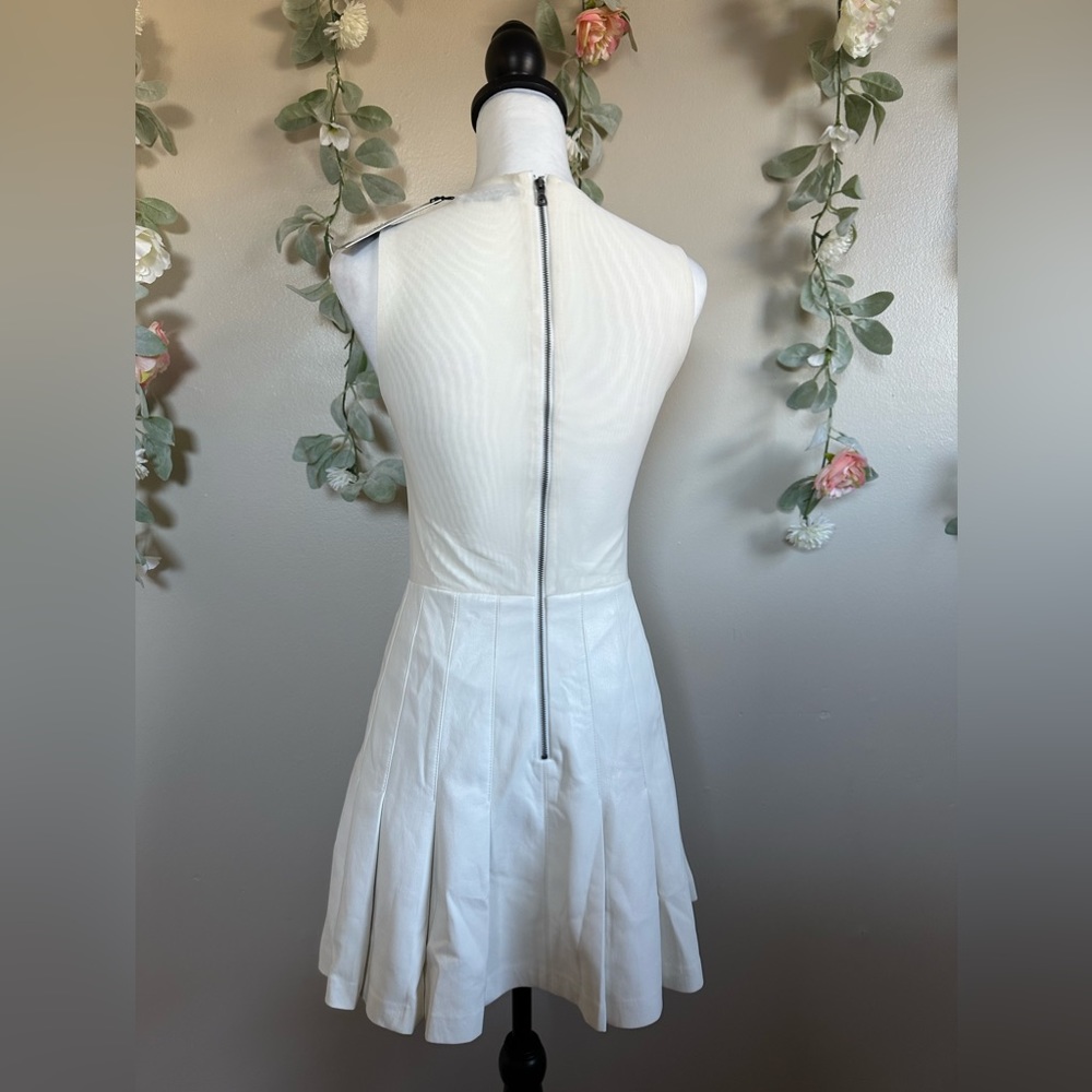 Alice + Olivia Chara Vegan Leather Dress - Picture 5 of 11
